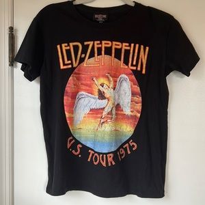 Led Zeppelin 1975 graphic tee